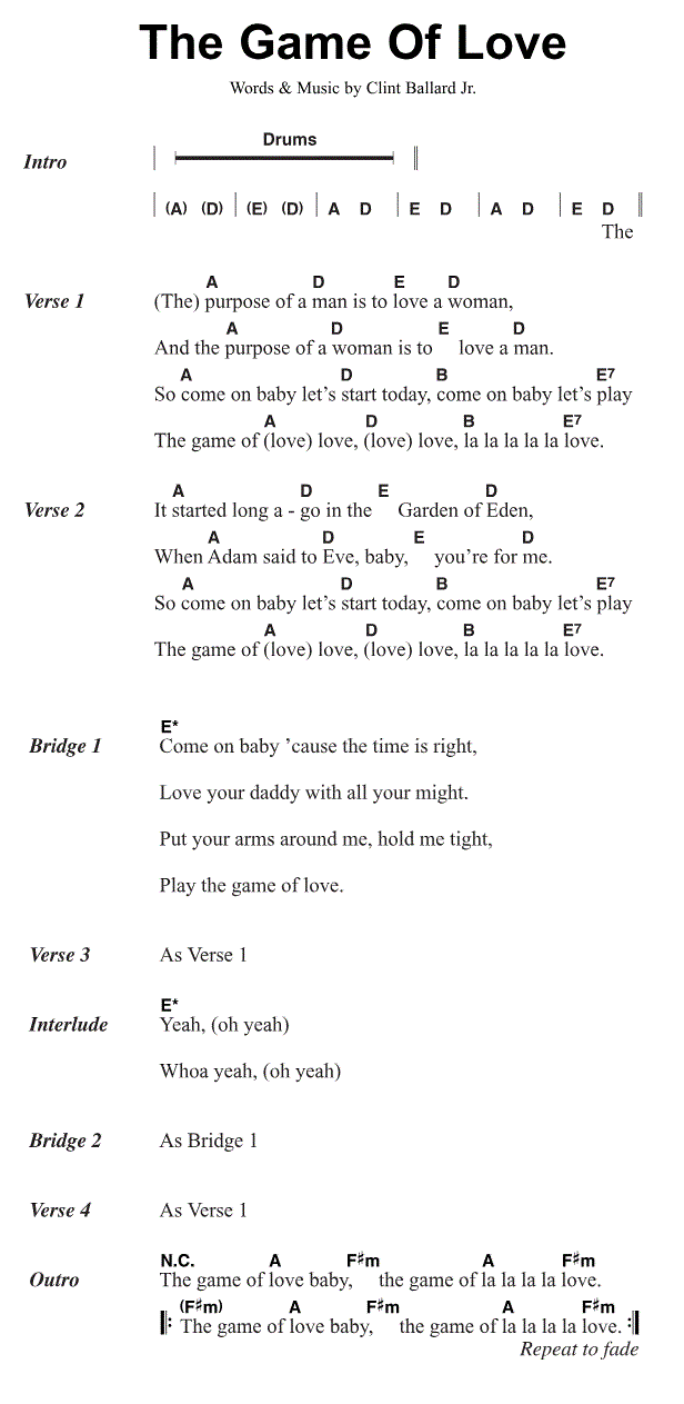 Sheet Music